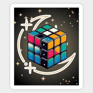 Cosmo-Abstract Rubiks Cube Sticker